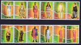 DB1 Surinam Costume Populare 12 v. MNH
