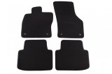 Mochete textile cu trei straturi, potrivite pentru VW Passat B8 sedan, break, hibrid GTE dupa 2014, set de 4 bucati, negru Performance AutoTuning