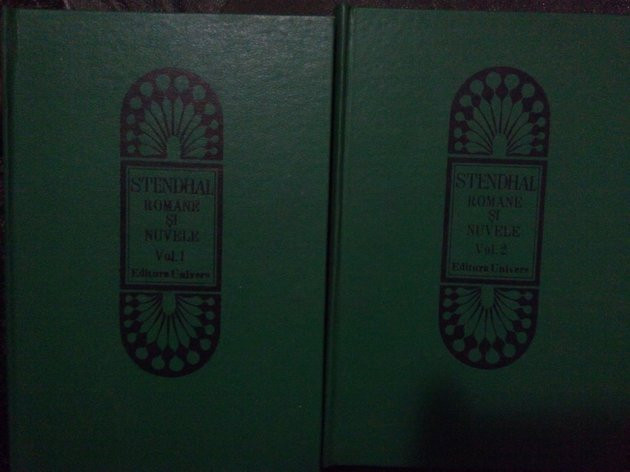 Stendhal - Romane si nuvele, 2 vol. (1972)