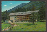 CPIB 24827 CARTE POSTALA - POIANA BRASOV: HOTEL BRADUL, CIRCULATA, 1972, STAMPILE, TIMBRU, KRUGER