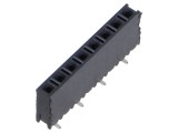 Conector SAMTEC şiruri pini mamă 8 PIN 2,54mm aurit SMT soclu rolă