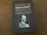 E.L. MICHAEL, EXTRASE DIN MEIN KAMPF INSOTITE DE COMENTARII