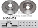 Disc frana HONDA CIVIC IX Hatchback (FK) (2012 - 2016) NIPPARTS N3304059