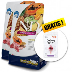 Farmina N&amp;D cat TROPICAL SELECTION (AG) adult, neutered, lamb 2 x 10 kg + Arpalit NEO GRATUIT