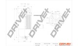 Dr!ve+ DP1110.13.0033 filtru combustibil
