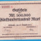 (1) BANCNOTA (GROSSNOTGELD) GERMANIA - DILLINGEN - 500.000 MARK 1923 (16 AUG.)