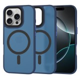 Husa iPhone 16 Pro Techsuit HaloFrost&Atilde;&sbquo;&Acirc;&nbsp;MagSafe Series, bleumarin