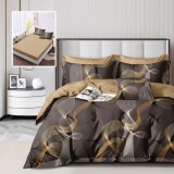 LENJERIE FINET 6 PIESE CU HUSĂ &ndash; 160&times;200 ȘI 180&times;200 (HF6P318)