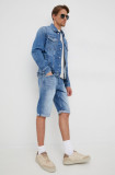 Pepe Jeans pantaloni scurti jeans Cash Short barbati,