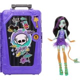 Papusa cu accesorii, Monster High, Skulltime Secrets, Gore-Geous Oasis, Jinafire Long, JDR52