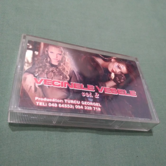CASETA AUDIO PETRECERE VECINELE VESELE VOL 2 CEVA RAR!!!!ORIGINALA