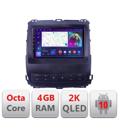 Navigatie Toyota Prado J120 2002-2009 C- j120 Android Octa Core Ecran 2K QLED GPS 4G 4+32GB 360 kit-j120+EDT-E409-2K v1 CarStore Technology foto