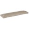 Cojoc pentru bancă Taupe 150x40x8 cm Fabrică Oxford