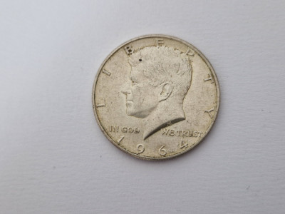 US- Half Dollar 1964-Argint Kennedy foto