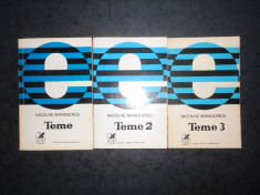 NICOLAE MANOLESCU - TEME 3 volume foto