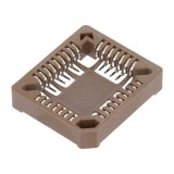 Soclu Circuite Integrate PLCC32 Bronz-Fosfor Cositorit 1A pentru Montaj Profesional