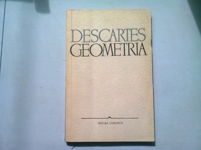 GEOMETRIA - R. DESCARTES