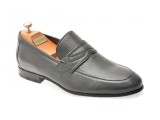 Mocasini eleganti LE COLONEL gri, 65926, din piele naturala