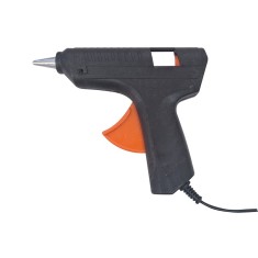 Pistol pentru lipit, cu bagheta silicon de 11 mm, negru, 40 W