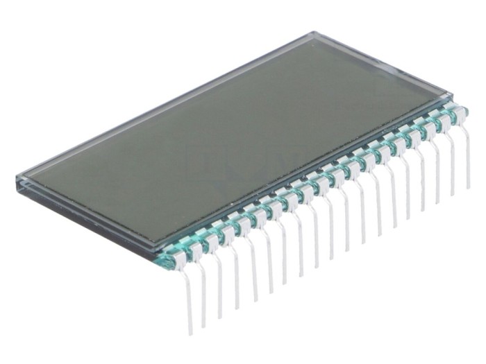 Afișaj LCD 4 digiți 7 segmente, 20-70&deg;C