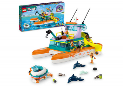 LEGO Barca de salvare pe mare Quality Brand foto