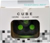 CUB ANTISTRES SPACER, FIDGET, black cu butoane green, &quot;SP-CUBE-FGET&quot;