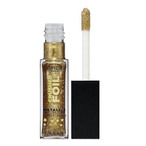 Luciu de Buze Stralucitor, Loreal, Crushed Foil Metallic Gloss, 14 Mirrored