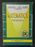 MATEMATICA MANUAL PENTRU CLASA A IX-A - Nastasescu, Nita, Andrei 2001