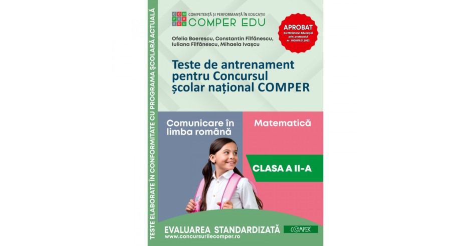 Teste COMPER Clasa a II-a: Romana si Matematica - Constantin Filfanescu ...