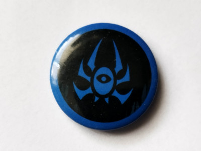 bnk ins MTG - Magic the Gathering Guild Pin - insigna de ghilda Dimir foto