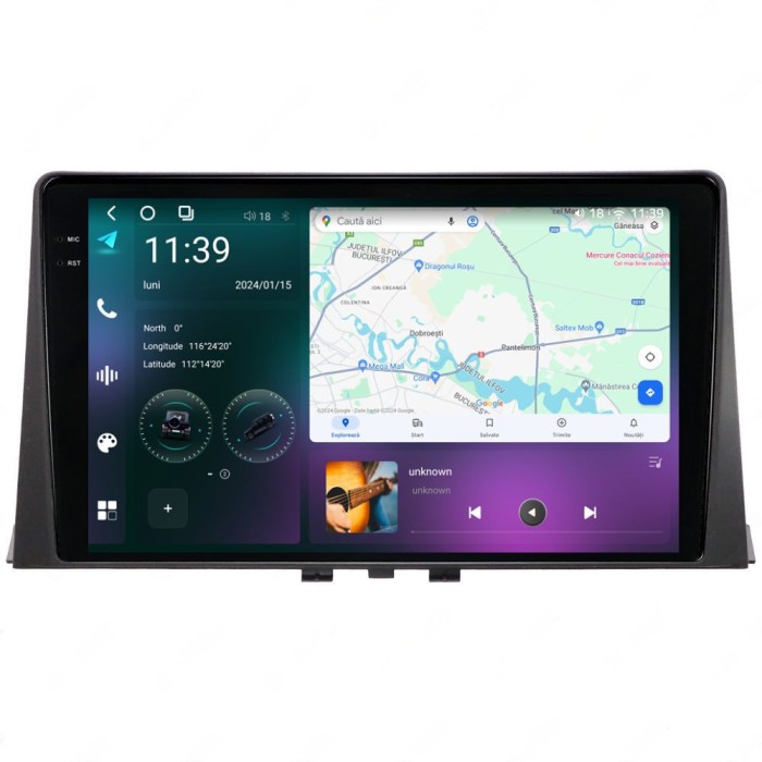 Navigatie dedicata cu Android Peugeot Partner dupa 2018, 12GB RAM, Radio GPS