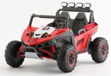 Cumpara ieftin UTV electric pentru copii, Kinderauto Arrow Dune-Buggy, 220W, 12V, roti EVA, premium, 2 locuri, rosu