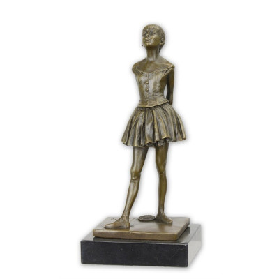 Dansatoare de 14 ani- statueta Art Deco din bronz BX-28 foto