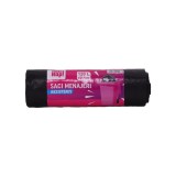 Saci menajeri pentru pubele, negru, rezistenti, capacitate 120 L, 10buc / rola, Ale-Hop