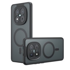 Husa pentru Xiaomi Redmi Note 15 Pro+ 5G Asteroid GSM PureFrost MagSafe, negru frost