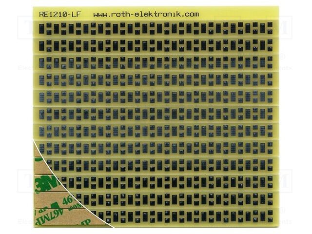 Placă universală singură faţă ROTH ELEKTRONIK 90mm x 100mm