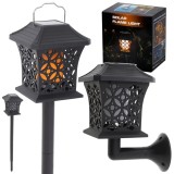 Lampa solara de exterior "COMBO" cu 12 LED-uri cu posibilitate de montaj la sol