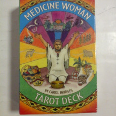 MEDICINE WOMAN - TAROT DECK - by CAROL BRIDGES (78 cards and instruction booklet) - noi,sigilate