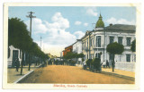 727 - BACAU, street, Romania - old postcard - unused, Necirculata, Printata