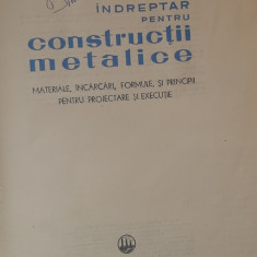 Indreptar pentru constructii metalice - Em. Fluture - 1964