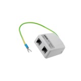 Eclator RJ45 pentru Rețele Telecomunicații Plastic NET PROTECTOR POE