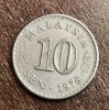 C50 - Moneda foarte veche - Malaezia - 10 sen - 1967, Asia