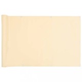 Cumpara ieftin Paravan de balcon, crem, 300x120 cm, PVC