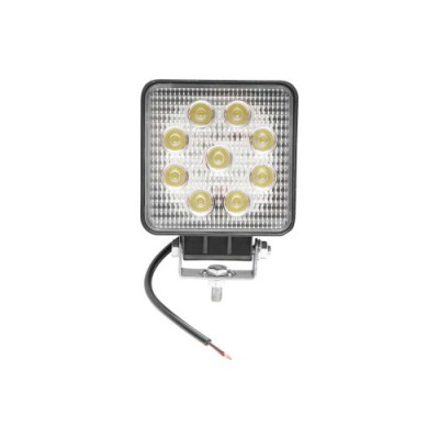 Proiector 9 LED-uri 10-60V 27W unghi de radiere 60 patrat Cod: BK69005 foto