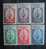 1937 SERIE VIGNETE MAREA BRITANIE INCORONARE GEORGE VI