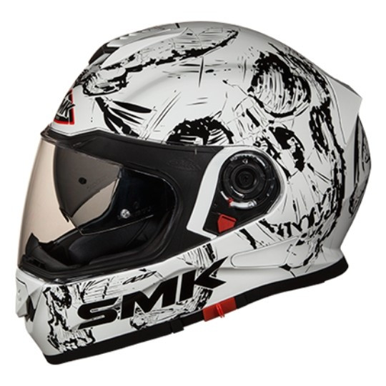 Casca Moto Smk Twister Skull GL120 Marimea XS SMK0104/17/GL120/XS