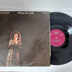 Vinil Roberta Flack ‎– Killing Me Softly, Disc Vinil, AMIGA, 1980,