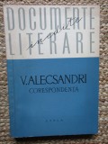 CORESPONDENTA - V. ALECSANDRI