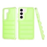 Husa Samsung Galaxy S23 Techsuit Wave Shield, verde