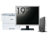 Pachet PC Second Hand HP T630 Thin Client, AMD GX-420GI 2.00GHz, 8GB DDR4, 32GB SSD Flash + Monitor 19&amp;quot; &amp; Imprimanta Brother HL-L6300DW NewTechno
